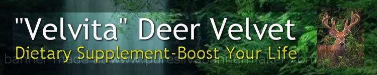 Velvita Deer Velvet Dietary Supplement